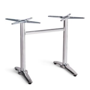 Pie de mesa rectangular de aluminio - Oxford