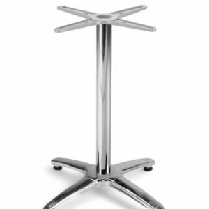 Pie de mesa de aluminio con 4 pies para hostelería - Oxford