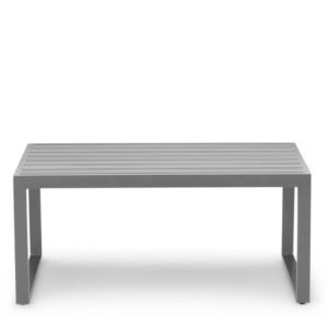 Mesa auxiliar para hosteleria de aluminio antracita - Chase