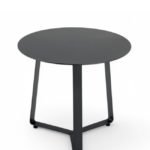 Mesita auxiliar para hosteleria redonda de aluminio - Pinecrest