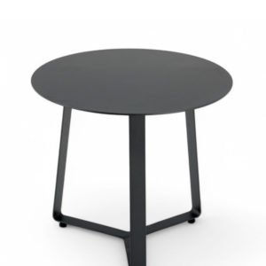 Mesita auxiliar para hosteleria redonda de aluminio - Pinecrest