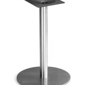 Pie de mesa de acero con base redonda - Steel
