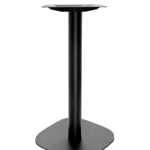 Pie de mesa cuadrado de hierro negro - Iron