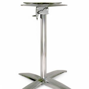 Pie de mesa plegable aluminio anodizado - Manheim