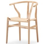 Silla de hostelería de madera y cuerda trenzada - Norwood