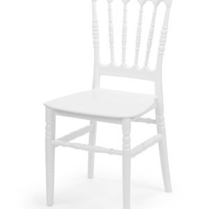 Silla de polipropileno blanco estilo clásico para hostelería - Egio