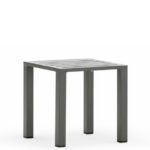 Mesa auxiliar cuadrada para hosteleria de aluminio - Shore