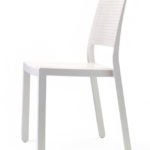 Silla de tecnopolímero reforzado fibra de vidrio color lino - Milton