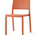 Silla de tecnopolímero reforzado fibra de vidrio color lino - Milton