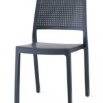 Silla de tecnopolímero reforzado fibra de vidrio color lino - Milton