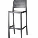 Taburete de hosteleria de tecnopolímero reforzado Azul - Milton