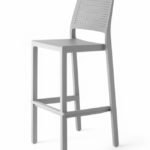 Taburete de hosteleria de tecnopolímero reforzado Azul - Milton