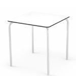 Mesa hostelería de acero con tablero compacto 70x70- Palmyra