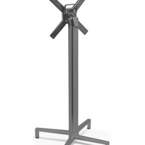 Pie de mesa plegable alto de aluminio con regulador - Denver