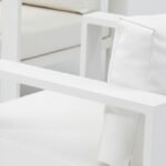 Sillón para hostelería de alumino blanco - Retino