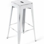 Taburete de hierro efecto desgaste para hosteleria - Industrial