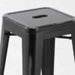 Taburete de hierro efecto desgaste para hosteleria - Industrial