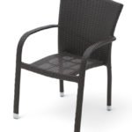 Silla hosteleria de ratán sintético y aluminio - Pittson (copia)