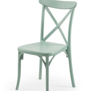 Silla de polipropileno estilo clásico para hostelería verde - Palero