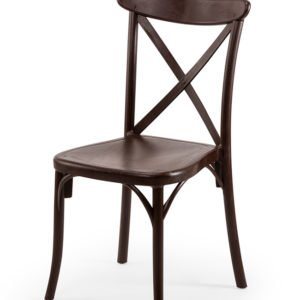 Silla de polipropileno estilo clásico para hostelería wengue - Palero