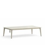 Conjunto de 5 plazas de aluminio y cuerda gris - Varesse