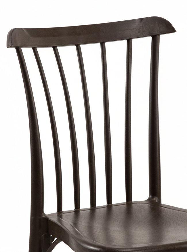 Silla de polipropileno blanco estilo clásico para hostelería - Calcis