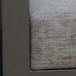 Sofá de 2 plazas de aluminio color antracita - Crotona