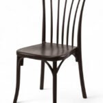 Silla de polipropileno blanco estilo clásico para hostelería - Calcis