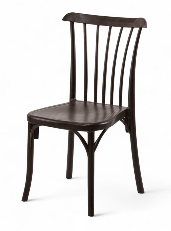 Silla de polipropileno blanco estilo clásico para hostelería - Calcis