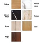 Tablero de mesa cuadrado de melamina 40mm 100x60cm - Melamina