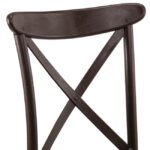 Silla de polipropileno estilo clásico para hostelería wengue - Palero