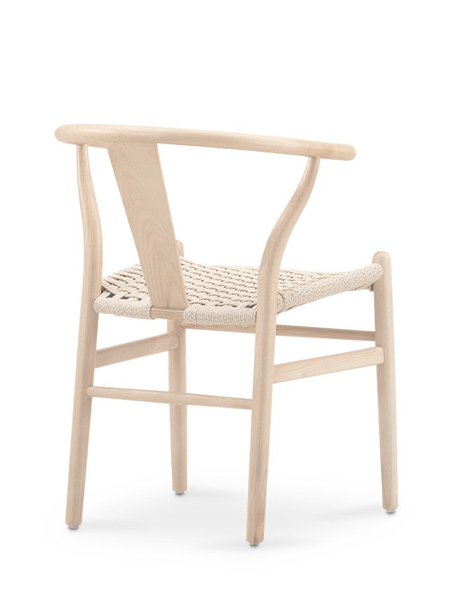 Silla de hostelería de madera y cuerda - Greenwich
