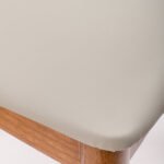 Silla de hostelería de madera tapizada color gris - Roosevelt