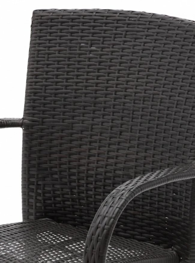 Silla hosteleria de ratán sintético y aluminio - Pittson (copia)